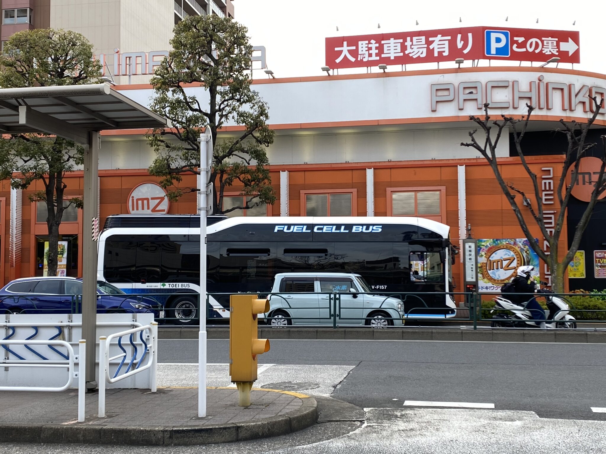 首都圏の燃料電池バス乗りつぶし⑥都営バス「錦25」【錦糸町駅葛西駅】 cari angin tokyo