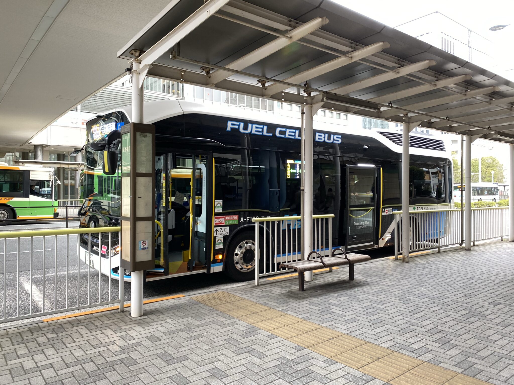 首都圏の燃料電池バス乗りつぶし⑧都営バス「品96乙」【品川駅天王洲アイル駅】 cari angin tokyo