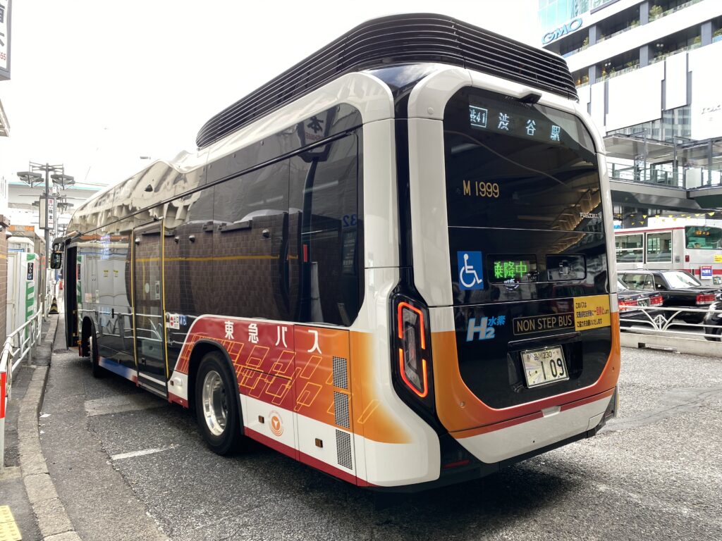 首都圏の燃料電池バス Sora 乗りつぶし 東急バス 渋41 渋谷駅 大井町駅 Cari Angin Tokyo
